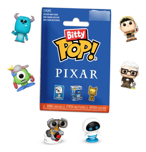 Funko Pop Bitty Figura Sorpresa X1 Pixar
