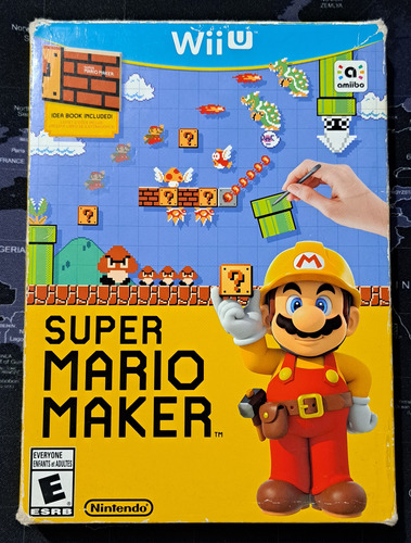 Super Mario Maker Standard Edition Nintendo Wii U Amiibo (Usado)