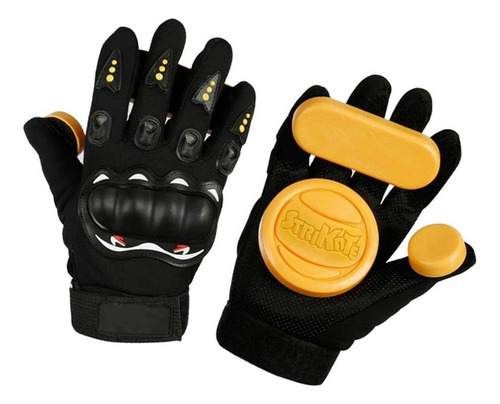 Guantes Deslizantes De Poliéster Longborad Con Discos - 1