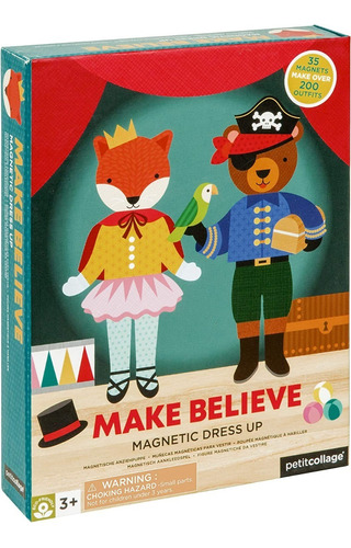 Juego Magnético Para Chicos Petit Collage Make Believe