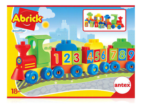 Abrick Tren Con Números Antex