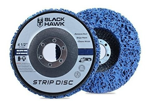 5 4 1 2 7 8 Disco Black Hawk Easy Strip Limpia Remueve