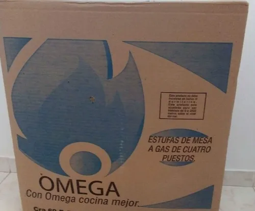 Estufa Marca Omega 4 Puestos A Gas Nueva A Estrenar