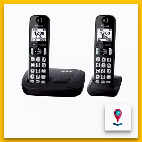 Panasonic Kx-tgd212ag Telefono Inalambrico Duo Dect 6.0