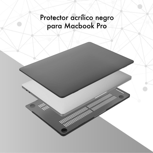 Imagen 2 de 10 de Protector Acrilico Compatible Con Macbook Pro 13 A2338