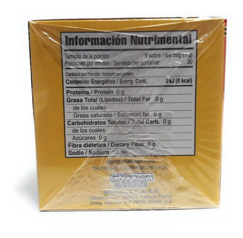 Piñalim Te Original 30 Sobres Original 3 Cajas