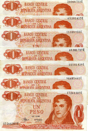 Argentina Billete De 1 Peso Ley 18188 - Sin Circular- Ofert
