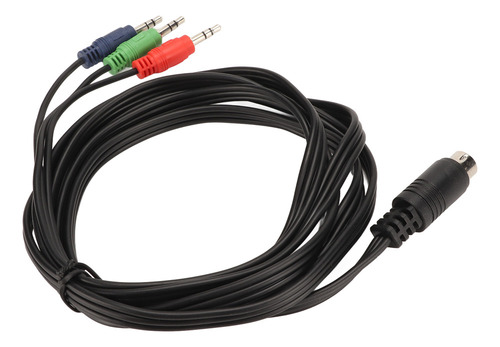 Cable Mini Din A 3 Dc De 3,5 Mm, Conector De 9 Pines, Sonido