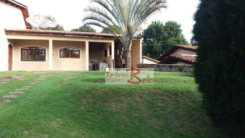 Chácara Com 3 Dormitórios À Venda, 1000 M² Por R$ 730.000 - Parque São Gabriel - Itatiba/sp - Ch0329