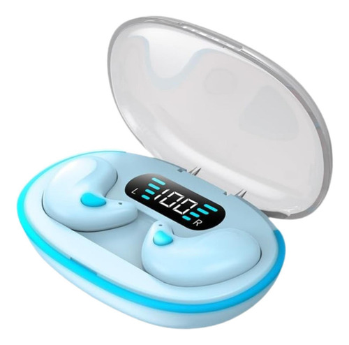Auriculares Con Estuche De Carga Control Reducción De Azul