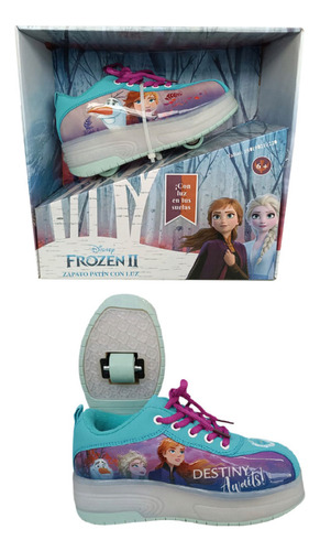 Tennis Patines Goplas Frozen Diversión Sobre Ruedas 22 2 Cm Agua