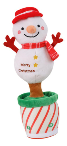 Juguete De Peluche Suave Eléctrico Para Bailar En Navidad,