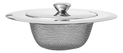 Colador De Fregadero De Cocina De Acero Inoxidable Con Cesta