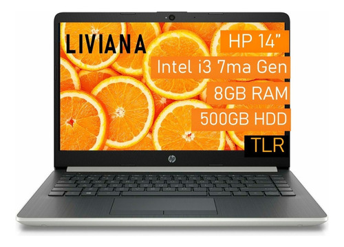 Notebook Hp I3 2.4ghz / 128 Ssd + 8gb Ram / Win10 14i3