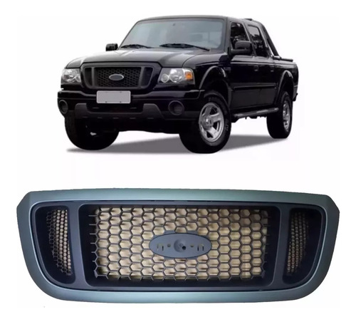 Parrilla Ford Ranger Xl 2004 05 06 07 08 2009 Gris