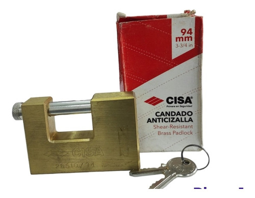 Candado Cisa Anticizalla 94mm Original Nuevo Sellado