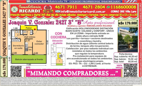 Mimando Compradores 2 Amb Premium Balcon-tza + Coch Cub