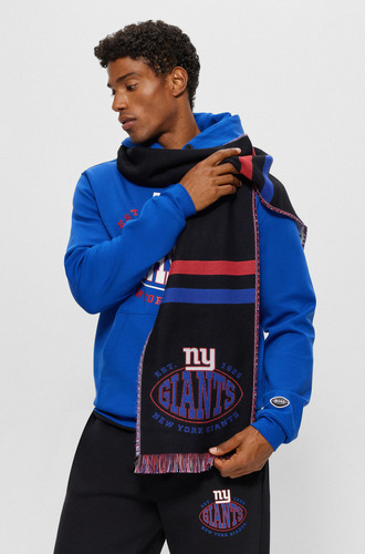 Cachecol Boss X Nfl Com Logo Ny Giants