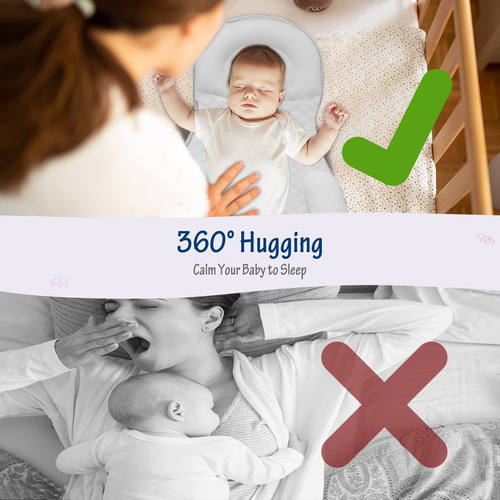 Tumbona Ajustable Para Bebés 0-12 Meses, Portátil Y Transpir