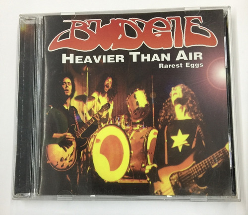 Budgie Heavier Than Airrarest Eggs-doble Audio Cd Album Im