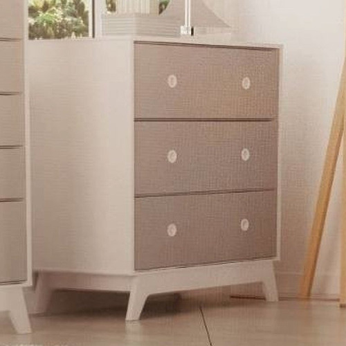 Cómoda 3 Cajones Cajonera Mueble Repisa Cuarto Bebe Luna