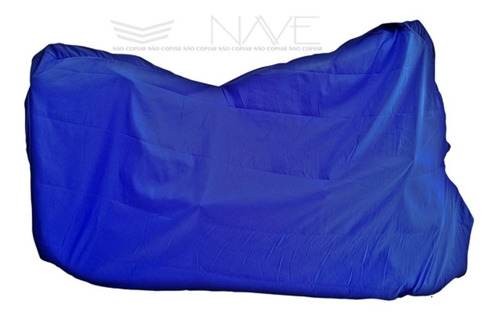 Capa Para Moto Protege De Poeira Sol Anti Riscos G Cor Azul
