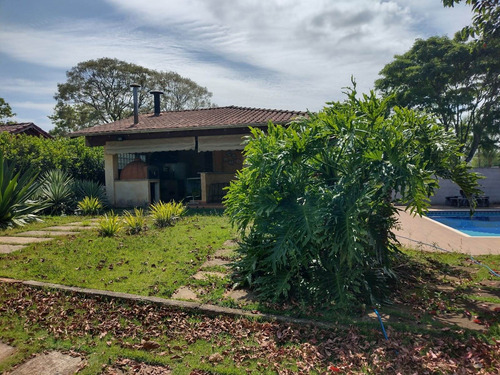 Imagem 9 de 17 de Chácara 4650m2 No Condomínio Vitassay, Casa Sede Com 550m2, Casa De Caseiro, Vaga Para 9 Carros, Pomar, Moveis Planejados, Churrasqueira E Piscina - Ch00206 - 70631584