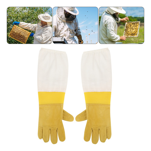 Beekeeping Sleeves Pair Breathable Anti Bee Anti-sting Bee