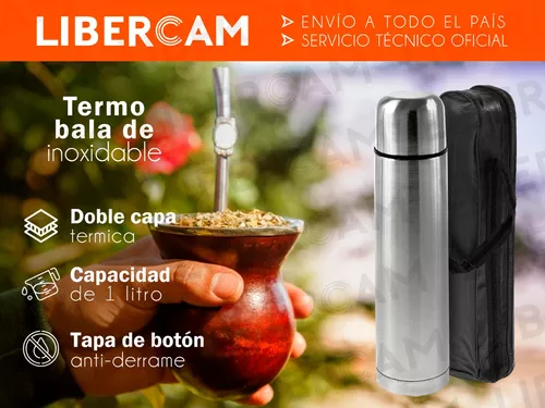 ▷ Termo Acero Inoxidable Doble Capa Resistente Calor / Frío – RASGOS