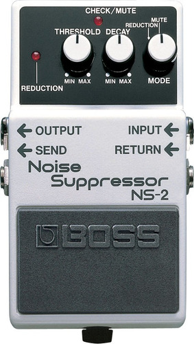 Pedal De Guitarra Contrabaixo Boss Ns-2 Noise Suppressor