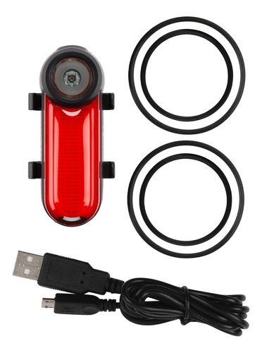 Luz Led Bicicleta Recarga Usb Nite Ize Radiant125 Rex Color Rojo