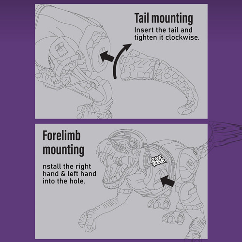 Efeitos Sonoros De Simulação De Dinossauro Com Controle Remo