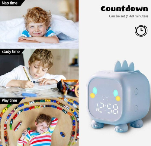 Reloj Despertador Digital For Niños Con Diseño De