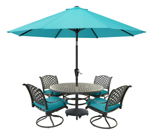 Sombrilla De Patio Para Mesa De Al Aire Libre, 8 Var