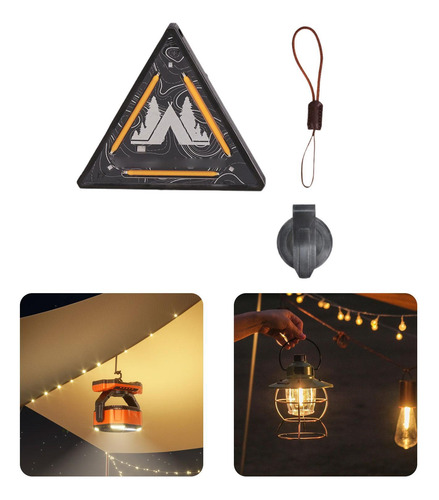 Mini Luz De Advertencia Camping Light Compact Estilo A