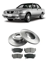 Comprar Juego Discos Y Pastillas Nissan Sentra B13 Gr Frenos