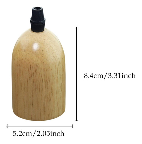 Fs Sportor De Luz De Base E27 Part De Lámpara 8,4 Cm X 5,2