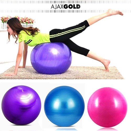 Imagen 3 de 6 de Pelota Yoga Esferodinamia 55 Cm Gym Pilates Ball Mir Fitness