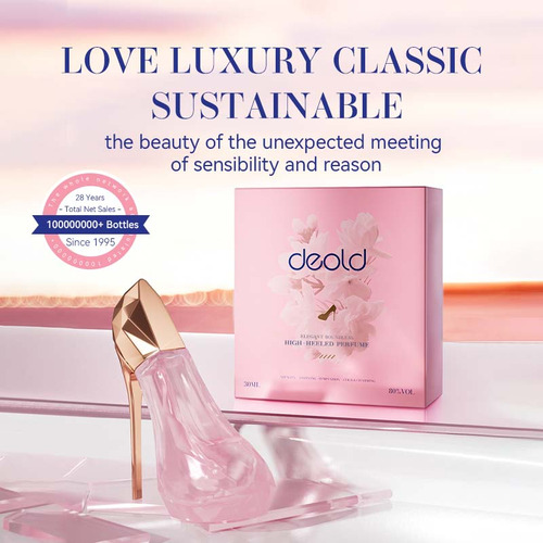 Perfume Deold High Heel, fragancia Woody Spicy para mujer que mata a los hombres