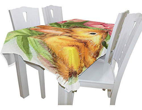 Naanle Easter Conejo De Conejo Primavera Floral K1ncs