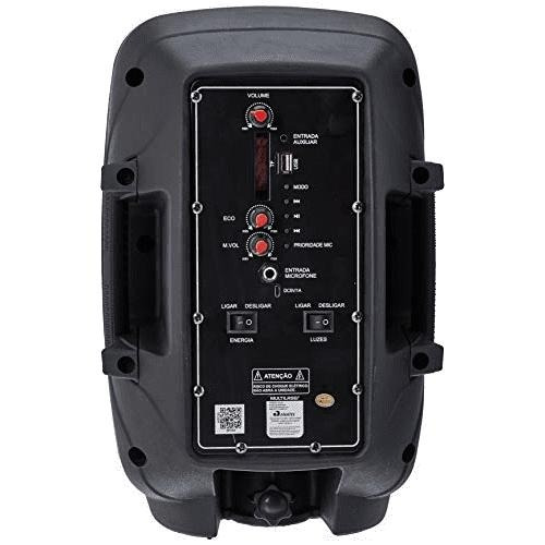 Caixa De Som Blutooth/usb/fm/aux/sd/ E Led - Sp293