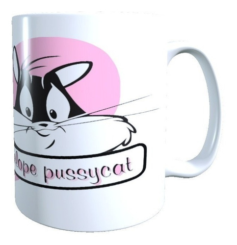 Tazon Diseño Peppe Le Pew Zorrillo Animado Retro