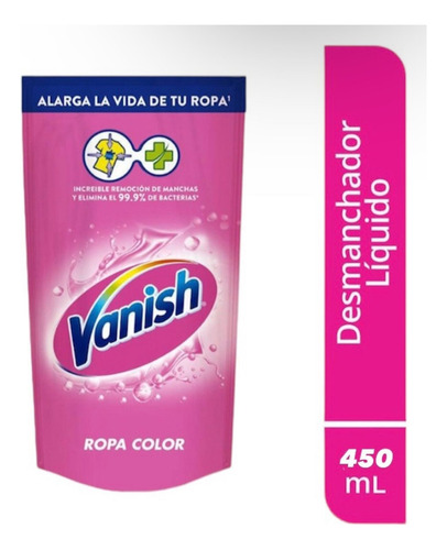 Detergente Liquido Vanish 450ml