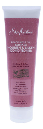 Shea Moisture Peace Rose Soften Siken & Shine Acondicionador