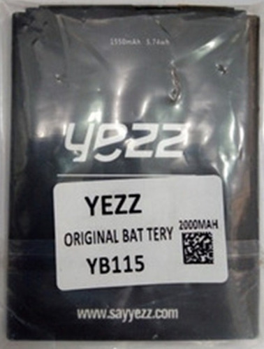 Batería Pila Yezz Yb115 A5 30dias Garantía Tienda