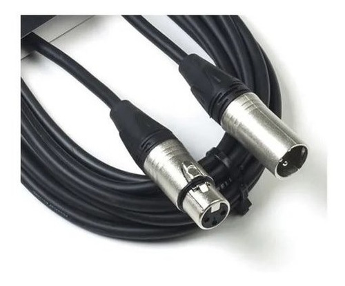 Imagen 3 de 10 de Cable Para Microfono 6m Canon Hembra Macho Western Cc60