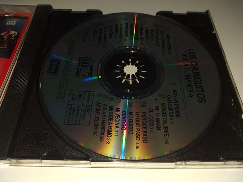 Los Chunguitos Vive A Tu Manera (cd) (Usado)