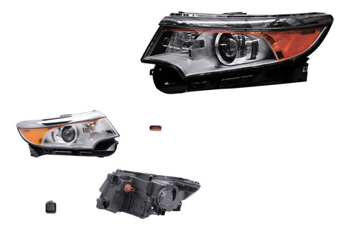 Par De Faros Depo Ford Edge 2011 2012 2013 2014