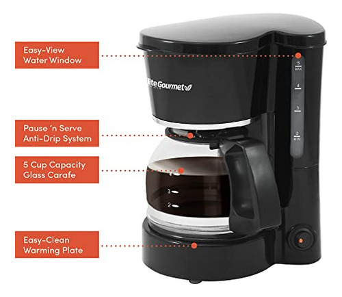Cafetera Gourmet Maxi-matic Automática Con Filtro