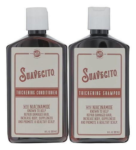 Suavecito Conjunto De Shampoo E Condicionador Espessante Par